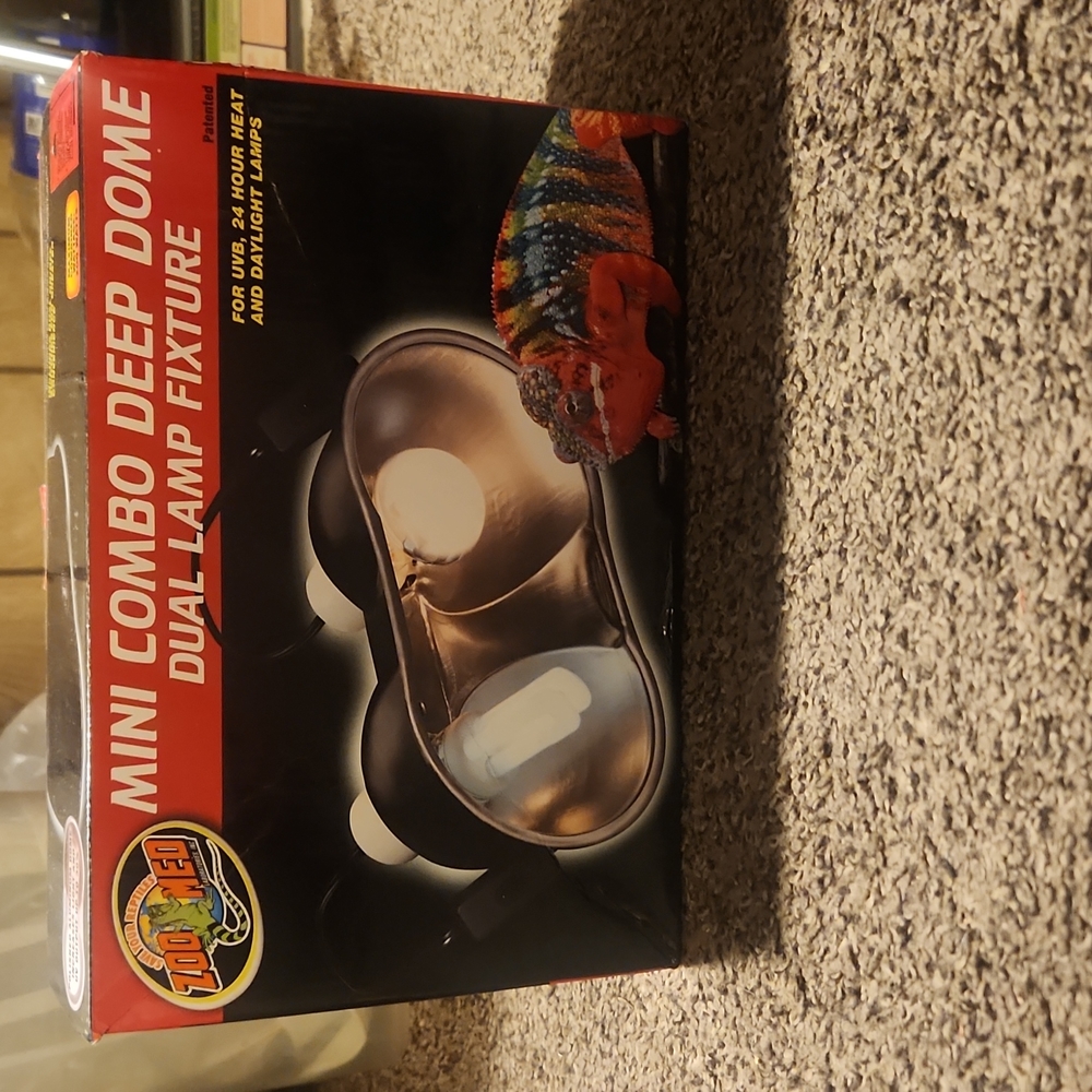 MINI COMBO DEEP DOME DUAL LAMP FIXTURE
